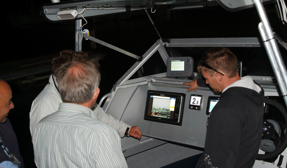 raymarine night vision